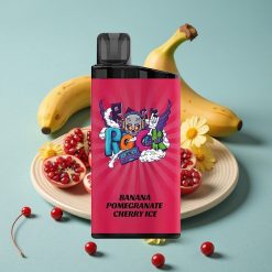 IGET Bar 3500 Puffs Vape Desechable Banana Granada Cereza Hielo 1400 mAh 1.2 Ohm Mesh