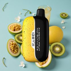 IGET Moon K5000 Puffs Disposable Vape Maracuyá Kiwi Guayaba Hielo - 81.5 g - 1.35 Ohm Mesh