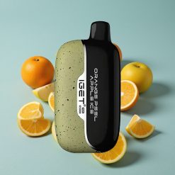 IGET Moon K5000 Puffs Disposable Vape Naranja Manzana Hielo – 81.5 g, 1.35 Ohm, 49.5x25.3x99.4 mm