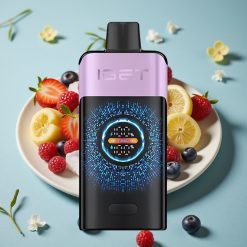 IGET ONE 12000 Puffs Disposable Vape Modo Regular 12000 Puffs, 2700 mAh, Frutos Rojos Ice