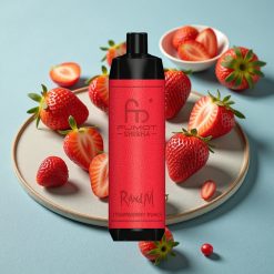 RandM Fumot Shisha 10000 Puffs 18ml e-líquido 0.5% Nicotina Sabor Fresa Punch