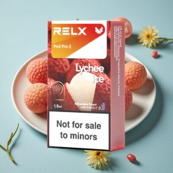 RELX Pod Pro 2 600 Puffs 0% Nicotina 1.9ml Lichi Hielo Modos Eco/Smooth/Boost