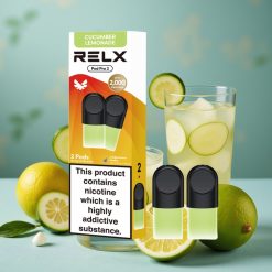 RELX Pod Pro 2 600 puffs 1.8% 1.9ml Bebida-Limón Pepino 2/3 pods Eco/Smooth/Boost