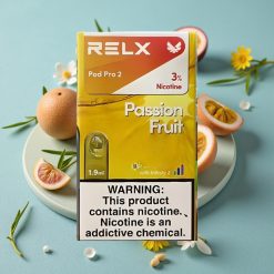 RELX Pod Pro 2 600 Puffs 1.9ml Maracuyá 3% Nicotina Modos Eco/Smooth/Boost