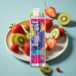 UWIN Crystal 10000 Puffs 18ml Fresa Kiwi RGB 0%-5% Nicotina Tipo-C