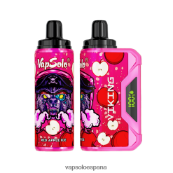 Vaper Desechable Vapsolo - VapSolo VIKING vaporizador desechable hielo de manzana roja 48220642