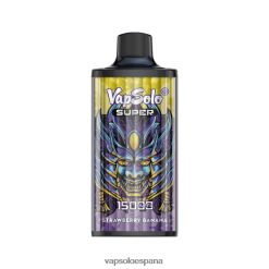 Vapsolo España - VapSolo SUPER vaporizador desechable plátano fresa 48220622