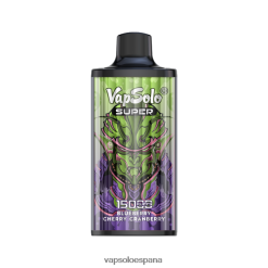 Vapsolo Madrid - VapSolo SUPER vaporizador desechable arándano cereza arándano 48220616