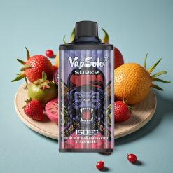 Vapsolo Super 15000 Puffs 40ml Hielo Negro Fruta del Dragón Fresa vape al por mayor España