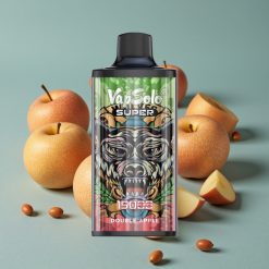 Vapsolo Super 15000 Puffs Doble Manzana 40ml 50mg Tipo-C vape al por mayor España