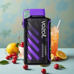 VOZOL Gear Power 20000 Puffs Dual Mesh Coil Cereza Limonada Pantalla Completa
