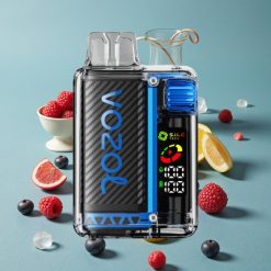 VOZOL Vista 20000 Puffs Recargable Pantalla OLED Sabor Frambuesa Azul Hielo